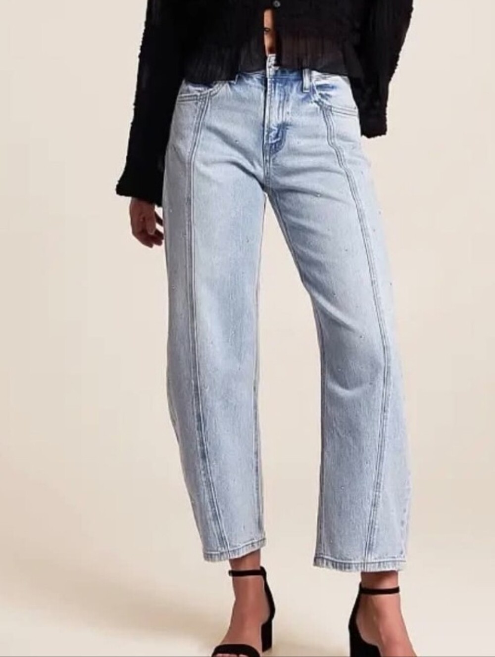 Vervet by Flying MonkeyBarrel rhinestone jeans 26